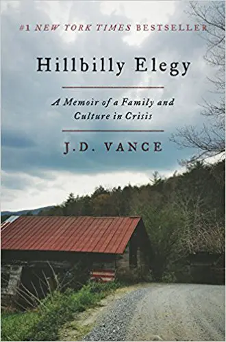Hillbilly Elegy: A Memoir of a Family and Culture in Crisis - cover