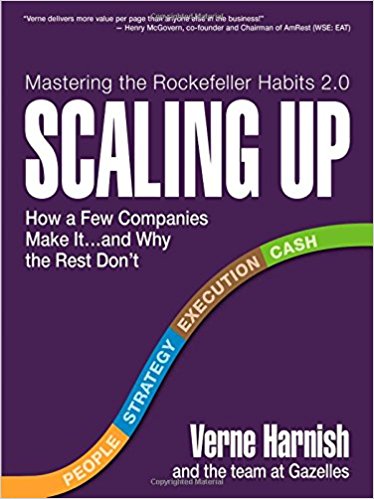 Scaling Up: How a Few Companies Make It…and Why the Rest Don’t (Rockefeller Habits 2.0) - cover