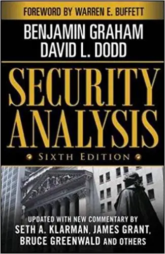 Security Analysis - cover