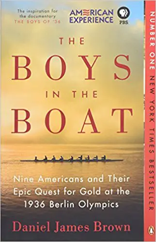 The Boys in the Boat: Nine Americans and Their Epic Quest for Gold at the 1936 Berlin Olympics - cover
