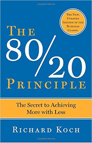 The 80/20 Principle: The Secret to Achieving More with Less - cover