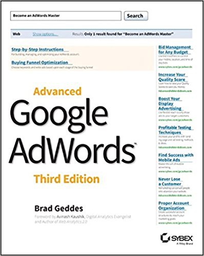 Advanced Google AdWords - cover