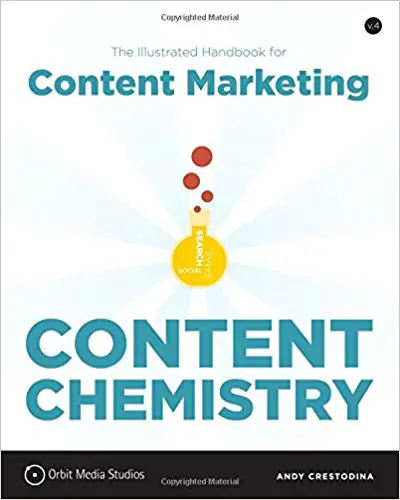 Chimie du contenu : manuel illustré pour le marketing de contenu - couverture