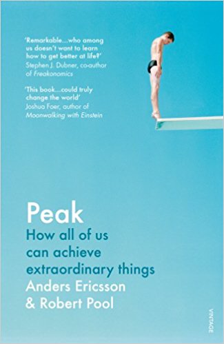 Peak: Secrets from the New Science of Expertise - cover