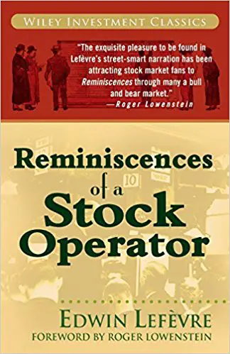 Reminiscences of a Stock Operator - cover