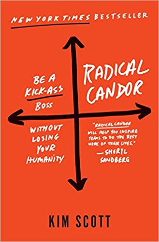 Radical Candor: Be a Kick-Ass Boss Without Losing Your Humanity - cover