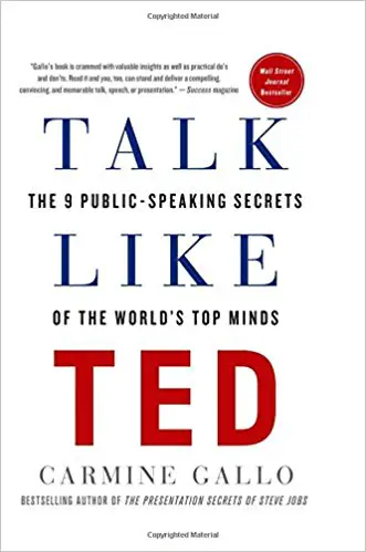 Talk Like TED: The 9 Public-Speaking Secrets of the World’s Top Minds - cover