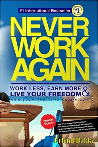 Never Work Again: Work Less, Earn More, and Live Your Freedom - cover