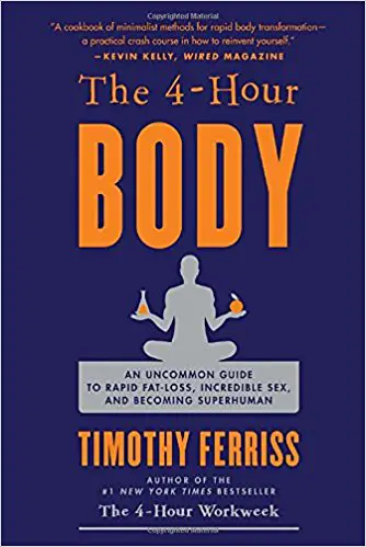 El cuerpo de 4 horas: una guía poco común para la pérdida rápida de grasa, sexo increíble y convertirse en superhumano - cubrir