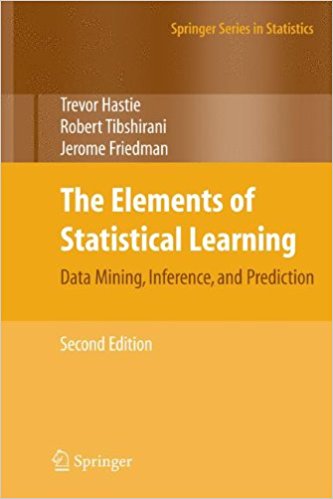 The Elements of Statistical Learning: Data Mining, Inference, and Prediction - cover