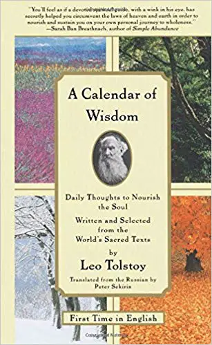 A Calendar of Wisdom - cover