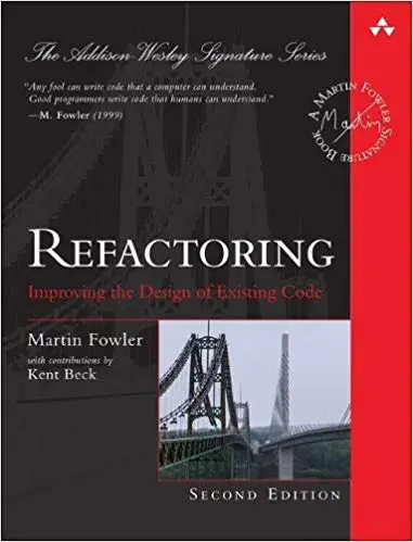 Refactoring: Improving the Design of Existing Code (2nd Edition) - cover