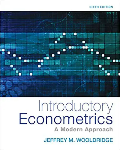 Introductory Econometrics: A Modern Approach - cover