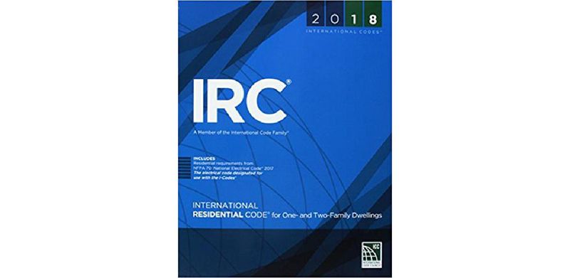 2018 International Residential Code for One- and Two-Family Dwellings - cover